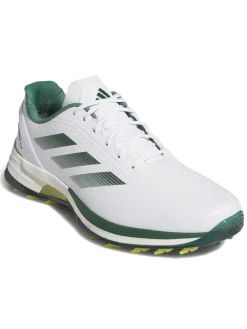 Adidas Clearance Shoes|Adizero ZG Spikeless Golf Shoes - Ftwr White/Collegiate Green/Yellow