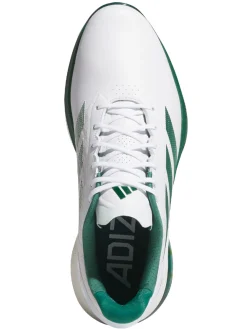 Adidas Clearance Shoes|Adizero ZG Spikeless Golf Shoes - Ftwr White/Collegiate Green/Yellow