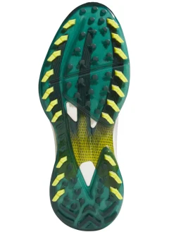 Adidas Clearance Shoes|Adizero ZG Spikeless Golf Shoes - Ftwr White/Collegiate Green/Yellow