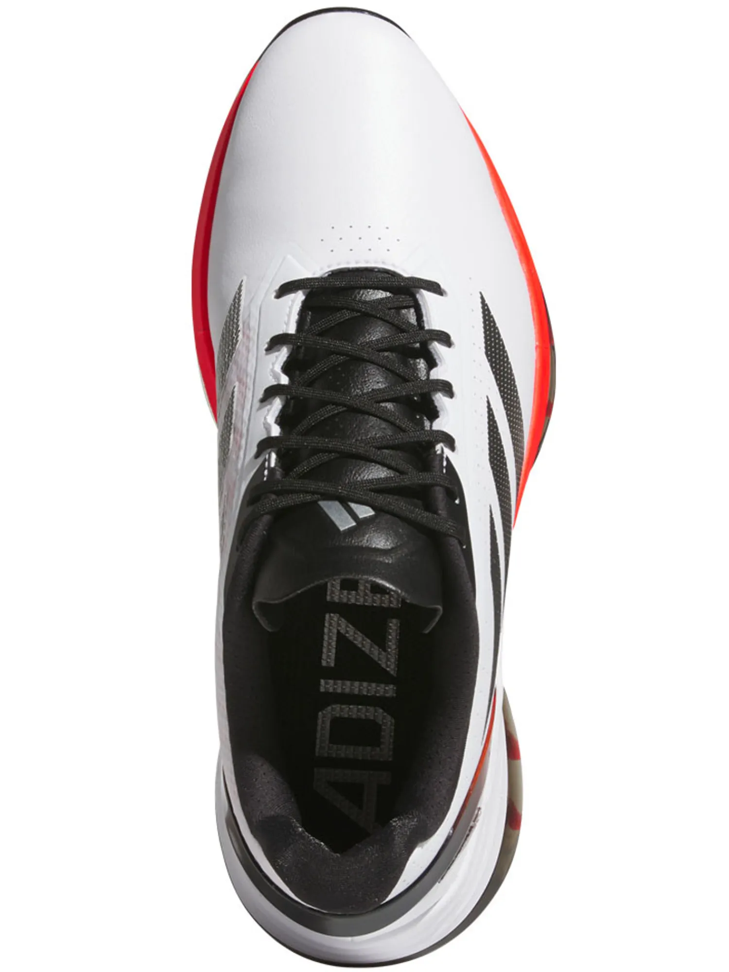 Adidas Mens Golf Shoes|Adizero ZG Spikeless Golf Shoes - Ftwr White/Lucid Red/Core Black