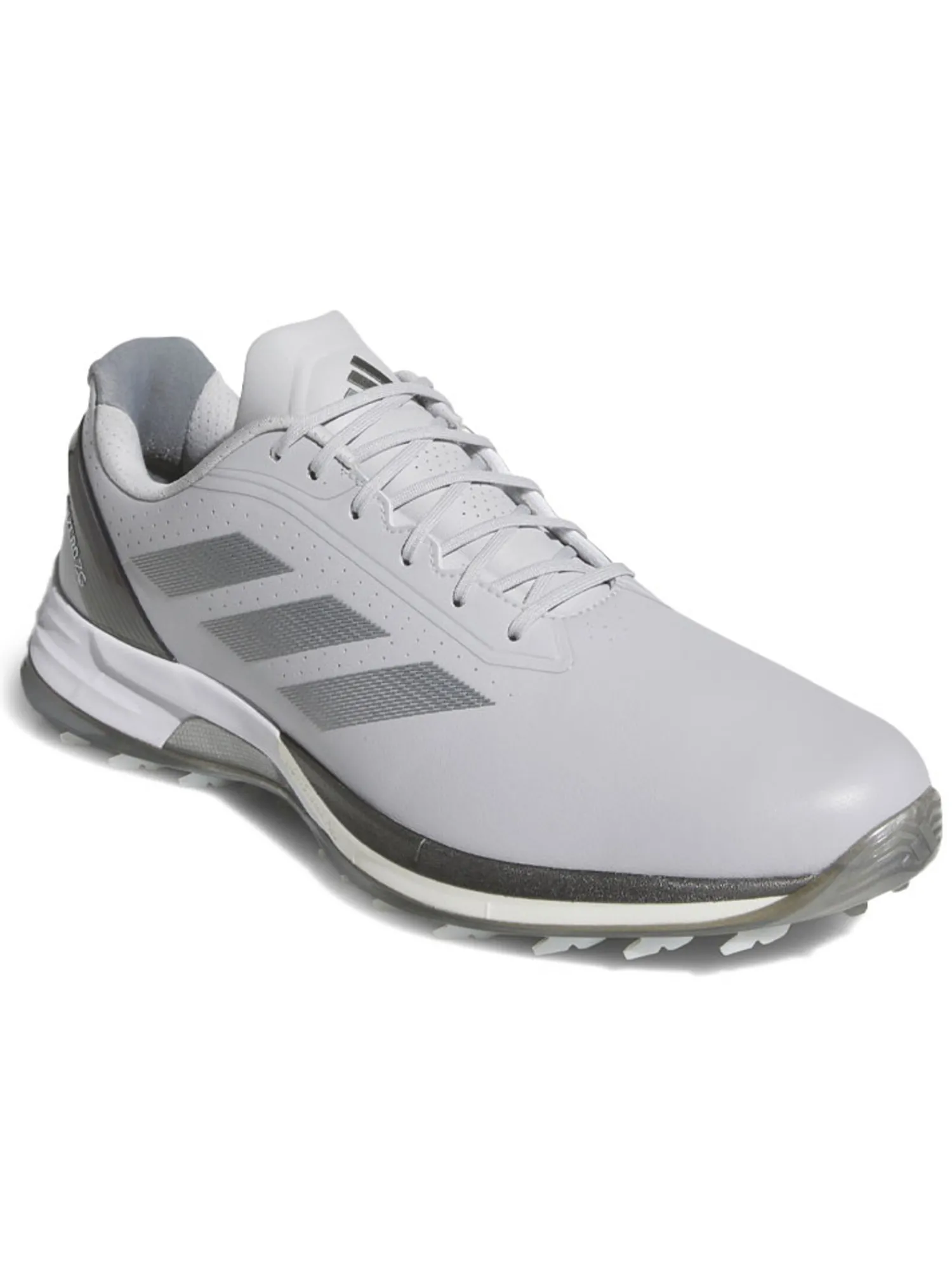 Adidas Mens Golf Shoes|Adizero ZG Spikeless Golf Shoes - Lgh Solid Grey/Iron Met./Silver Met.