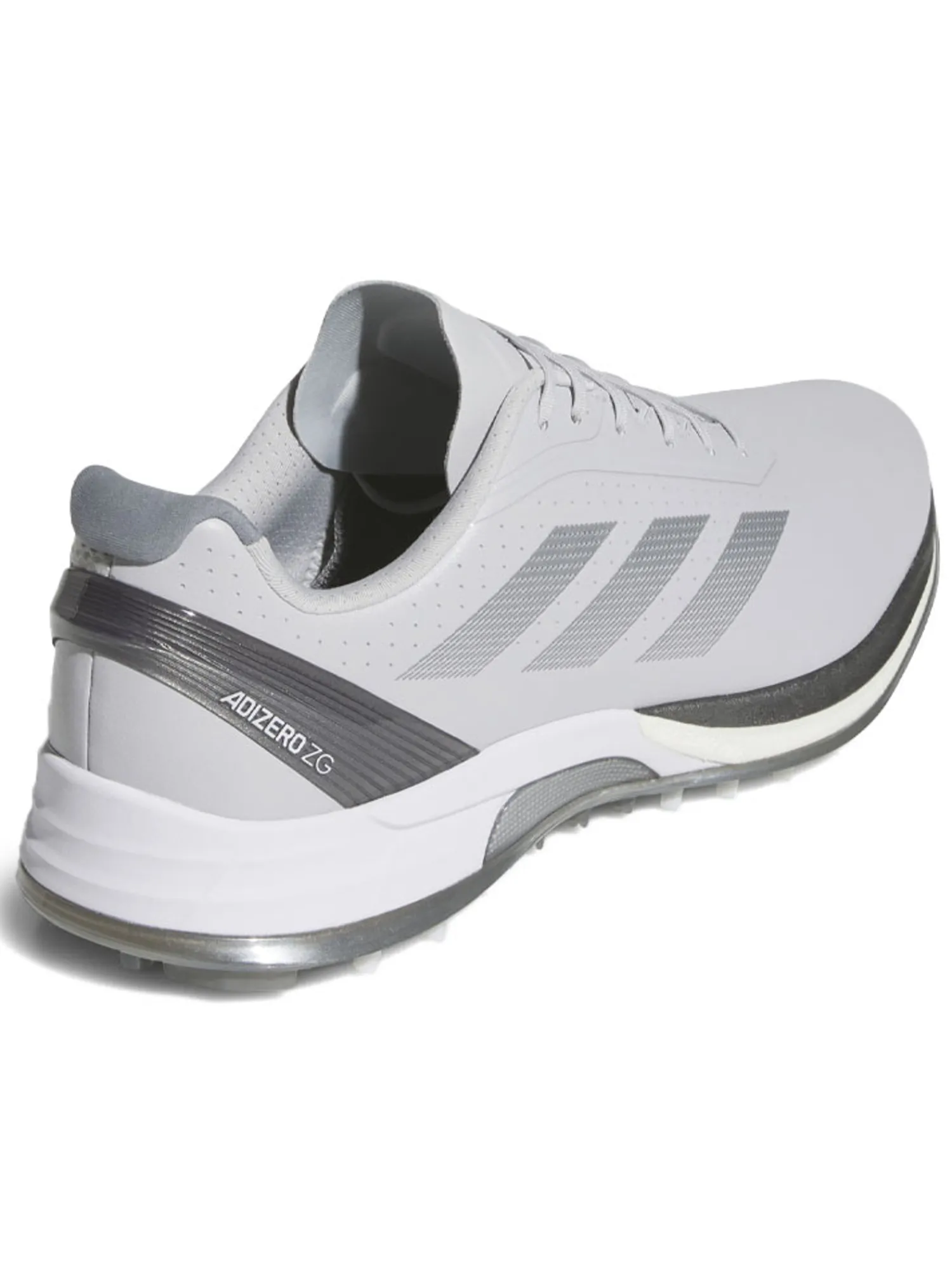 Adidas Mens Golf Shoes|Adizero ZG Spikeless Golf Shoes - Lgh Solid Grey/Iron Met./Silver Met.