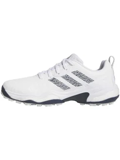 Adidas Mens Golf Shoes|Codechaos 25 Spikeless Golf Shoes - Ftwr White/Collegiate Navy/Ftwr White