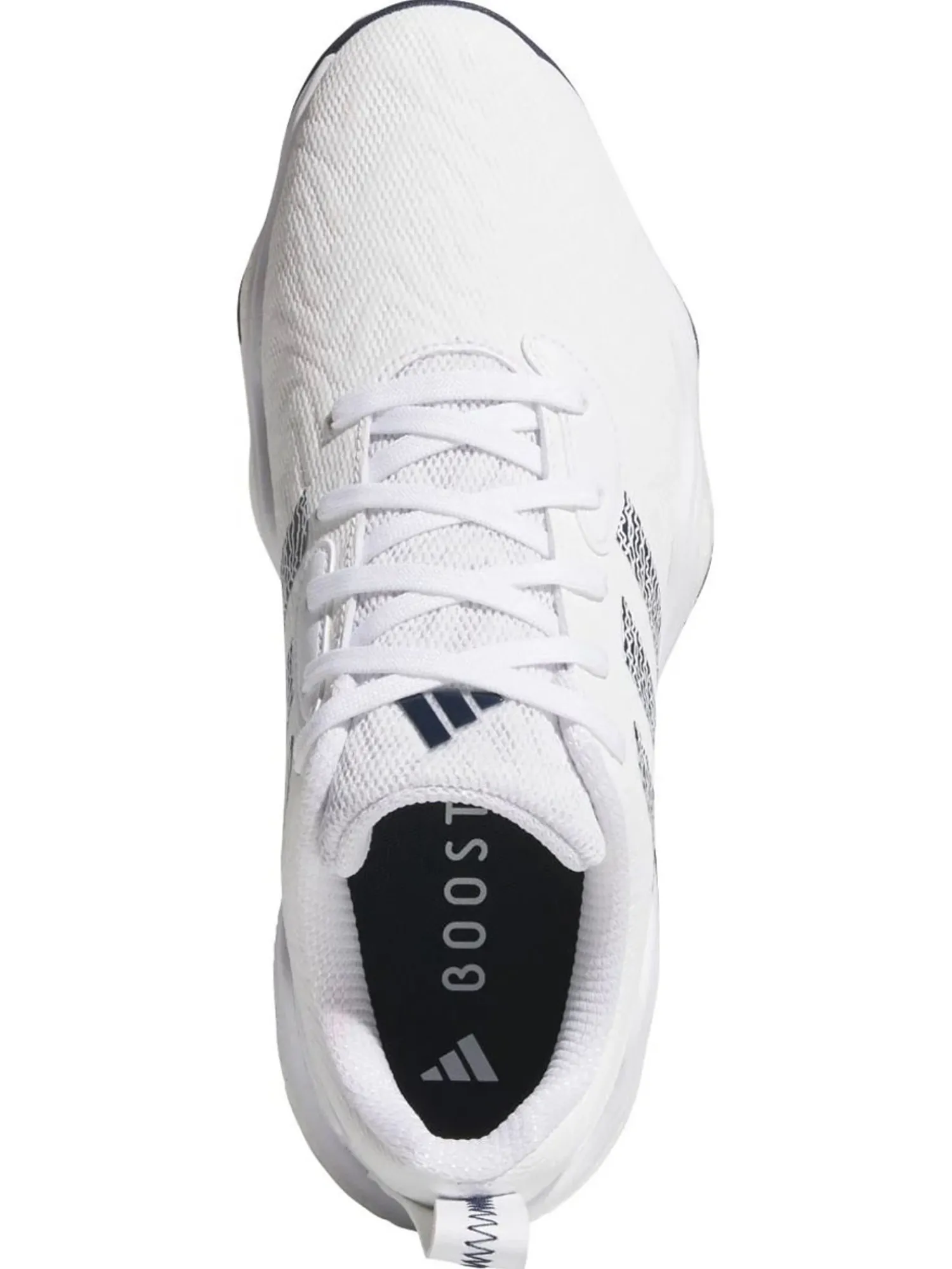 Adidas Mens Golf Shoes|Codechaos 25 Spikeless Golf Shoes - Ftwr White/Collegiate Navy/Ftwr White