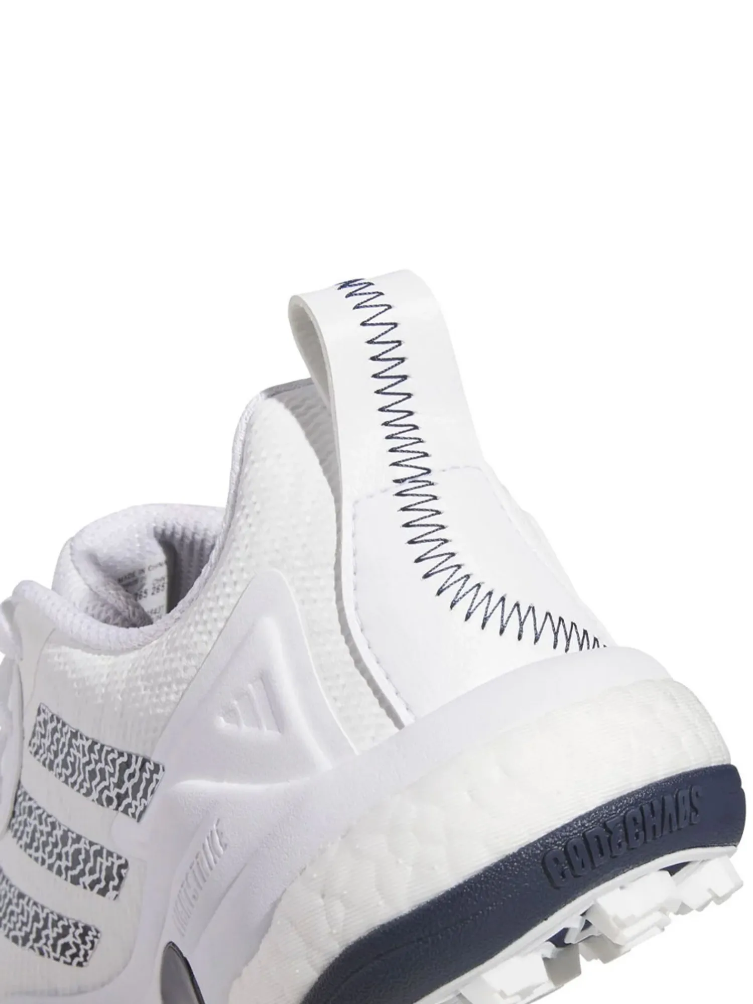 Adidas Mens Golf Shoes|Codechaos 25 Spikeless Golf Shoes - Ftwr White/Collegiate Navy/Ftwr White