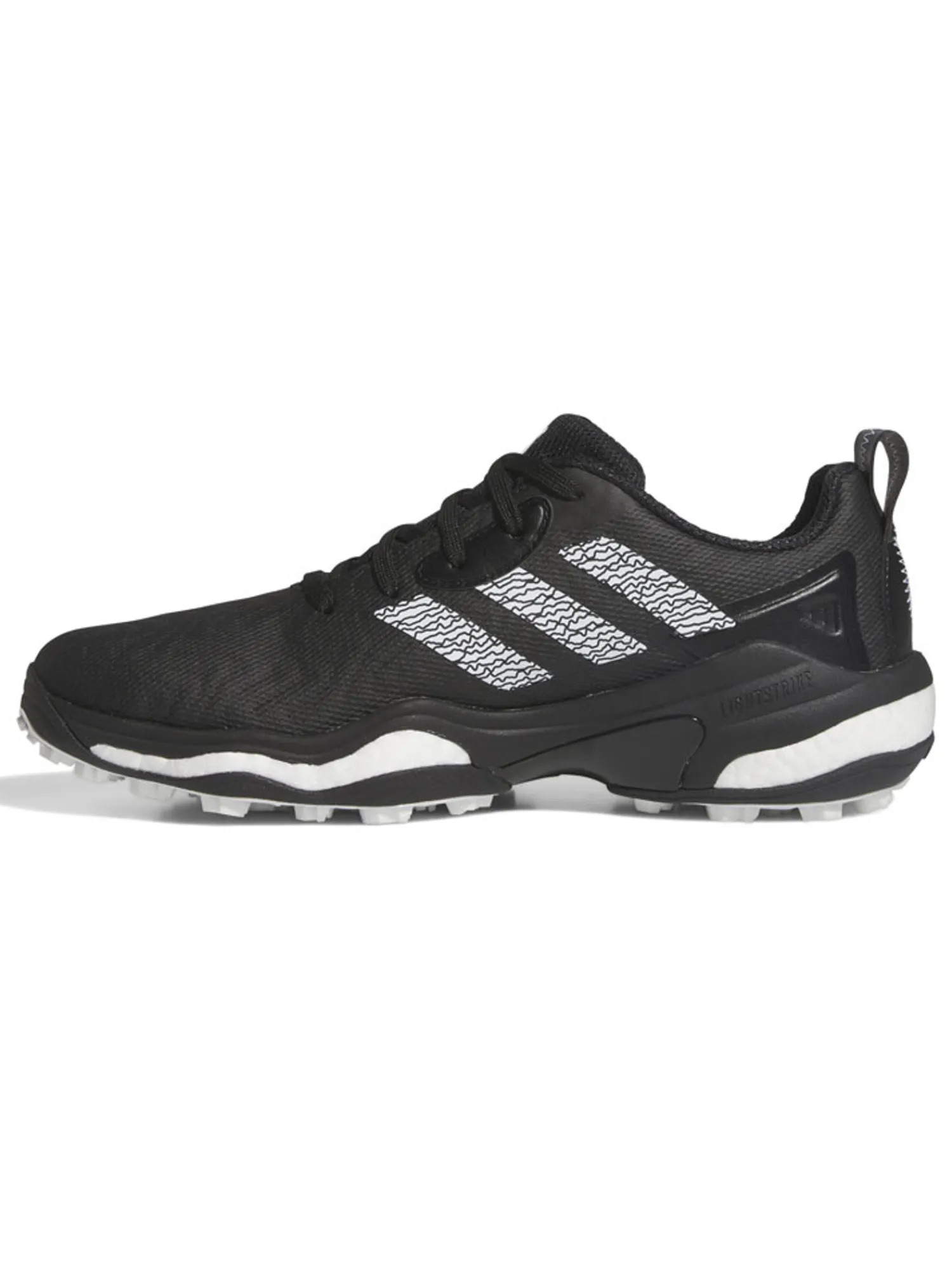 Adidas Mens Golf Shoes|Codechaos 25 Spikeless Golf Shoes - Core Black/Ftwr White/Lucid Lemon