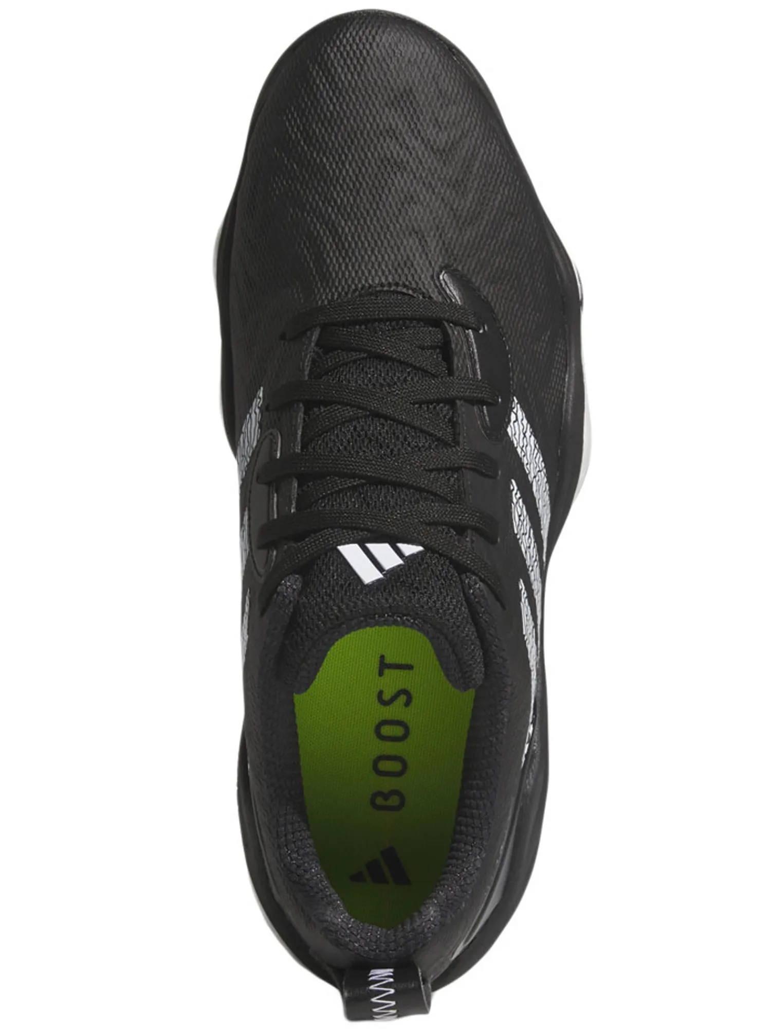 Adidas Mens Golf Shoes|Codechaos 25 Spikeless Golf Shoes - Core Black/Ftwr White/Lucid Lemon