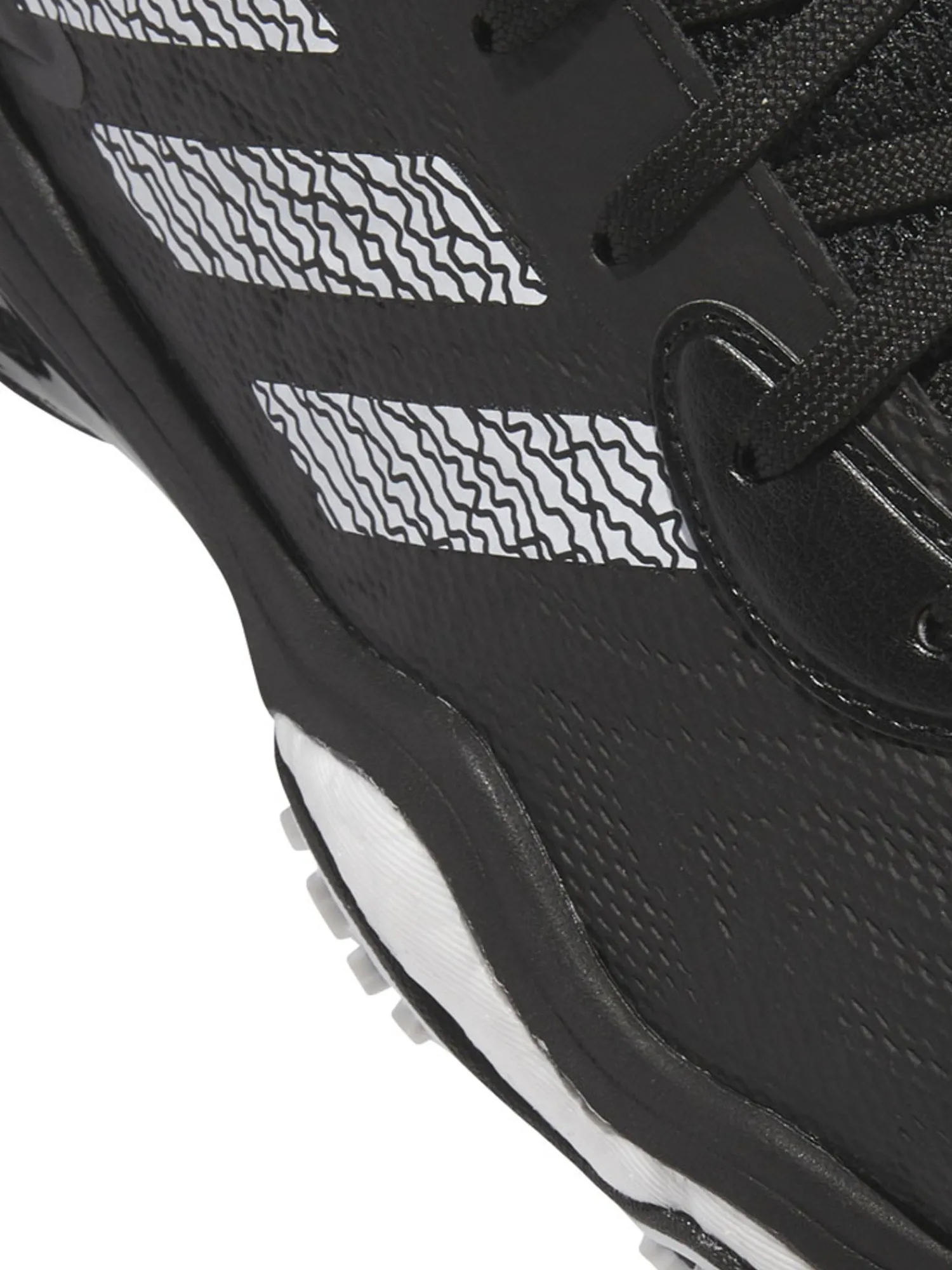 Adidas Mens Golf Shoes|Codechaos 25 Spikeless Golf Shoes - Core Black/Ftwr White/Lucid Lemon