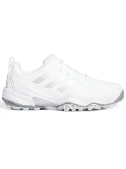 Adidas Mens Golf Shoes|Codechaos 25 Spikeless Golf Shoes - Ftwr White/Silver Met./Grey Two