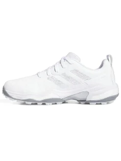 Adidas Mens Golf Shoes|Codechaos 25 Spikeless Golf Shoes - Ftwr White/Silver Met./Grey Two