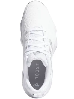 Adidas Mens Golf Shoes|Codechaos 25 Spikeless Golf Shoes - Ftwr White/Silver Met./Grey Two