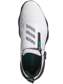 Adidas Mens Golf Shoes|Codechaos BOA 25 Spikeless Golf Shoes - Ftwr White/Core Black/Pure Teal