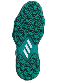 Adidas Mens Golf Shoes|Codechaos BOA 25 Spikeless Golf Shoes - Ftwr White/Core Black/Pure Teal