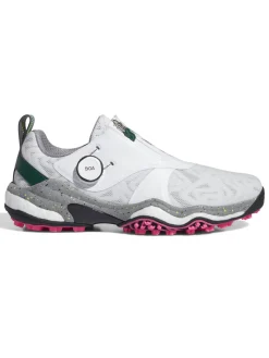 Adidas Mens Golf Shoes|Codechaos BOA 25 Spikeless Golf Shoes - Ftwr White/Core Black/Col. Green