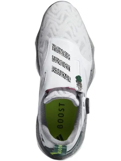 Adidas Mens Golf Shoes|Codechaos BOA 25 Spikeless Golf Shoes - Ftwr White/Core Black/Col. Green