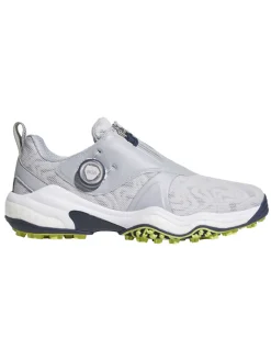 Adidas Mens Golf Shoes|Codechaos BOA 25 Spikeless Golf Shoes - Dash Grey/Collegiate Navy