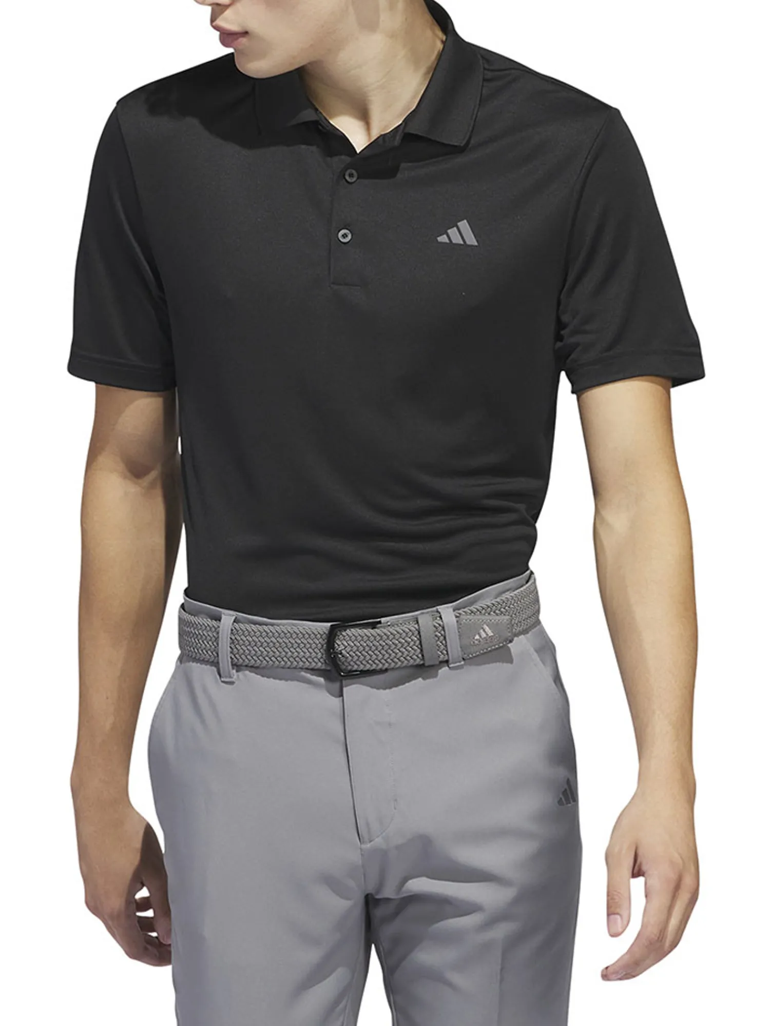 Adidas Shirts|Core Performance PrimeGreen Polo Shirt - Black
