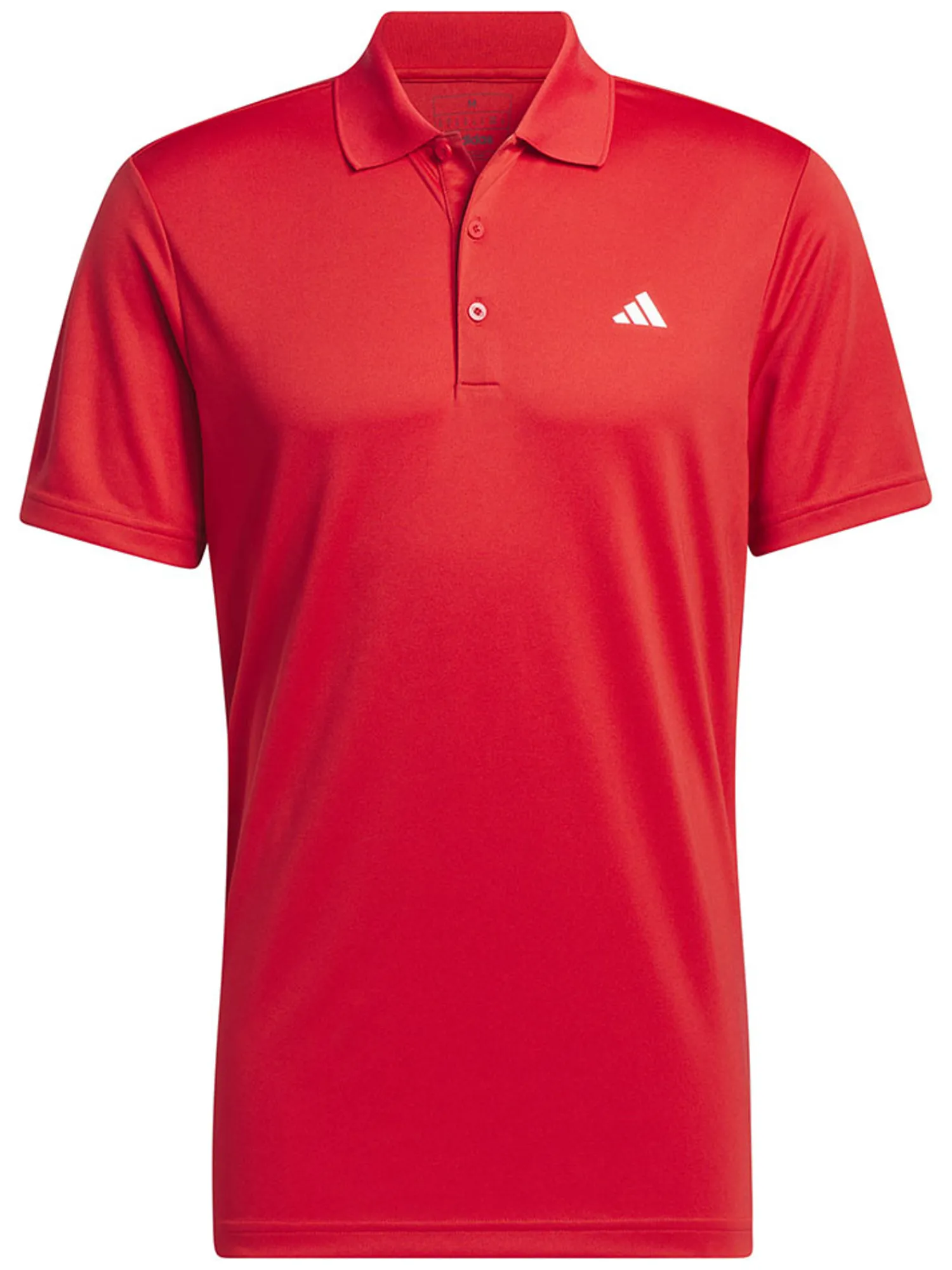 Adidas Shirts|Core Performance PrimeGreen Polo Shirt - Collegiate Red