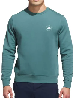 Adidas Jumpers|Crewneck Sweatshirt - Preloved Teal