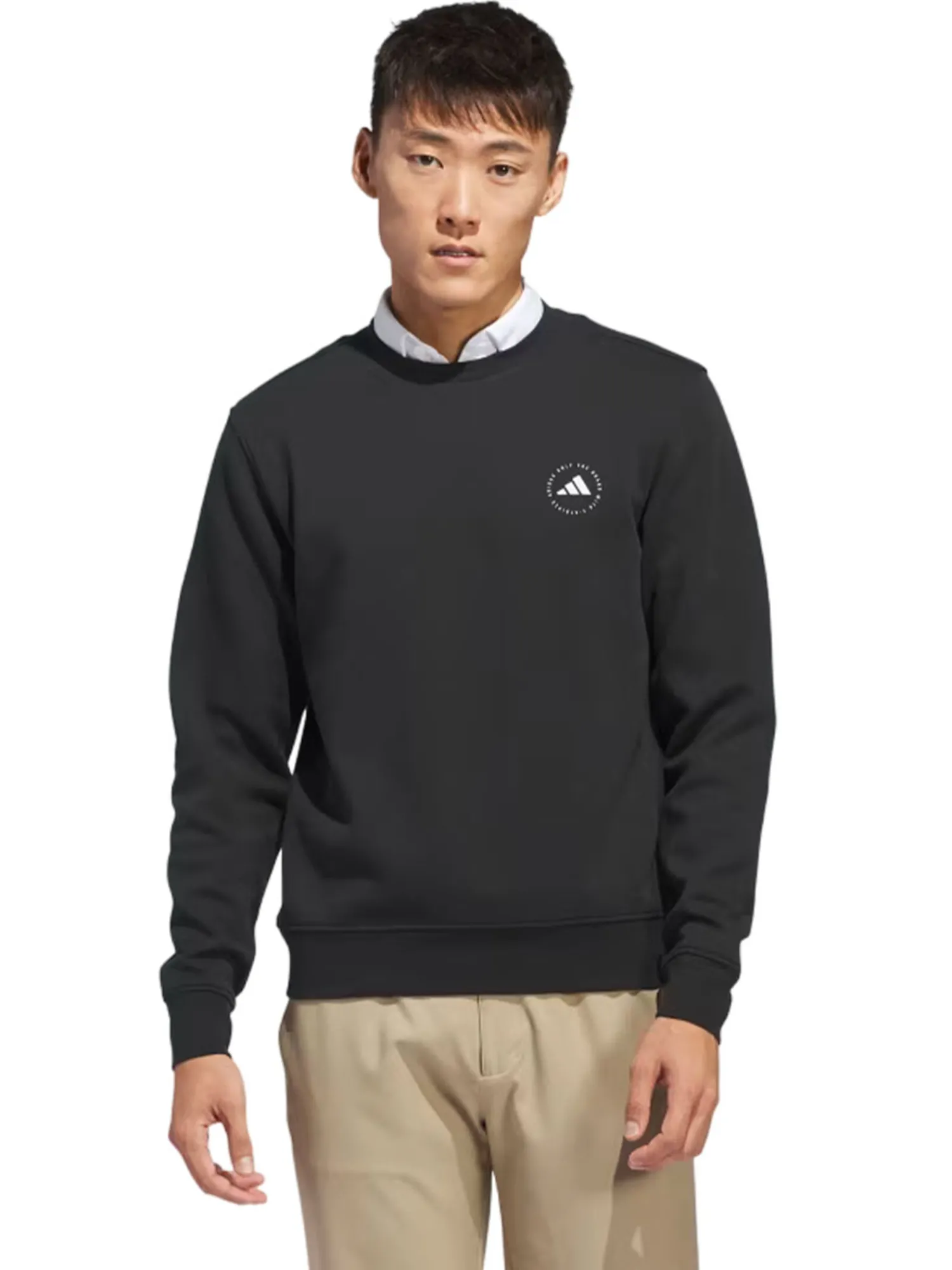 Adidas Jumpers|Crewneck Sweatshirt - Black