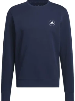 Adidas Jumpers|Crewneck Sweatshirt - Collegiate Navy