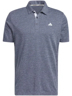 Adidas Clearance Clothing|Drive Heather Polo Shirt - Collegiate Navy Mel.