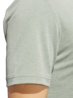 Adidas Clearance Clothing|Drive Heather Polo Shirt - Silver Green