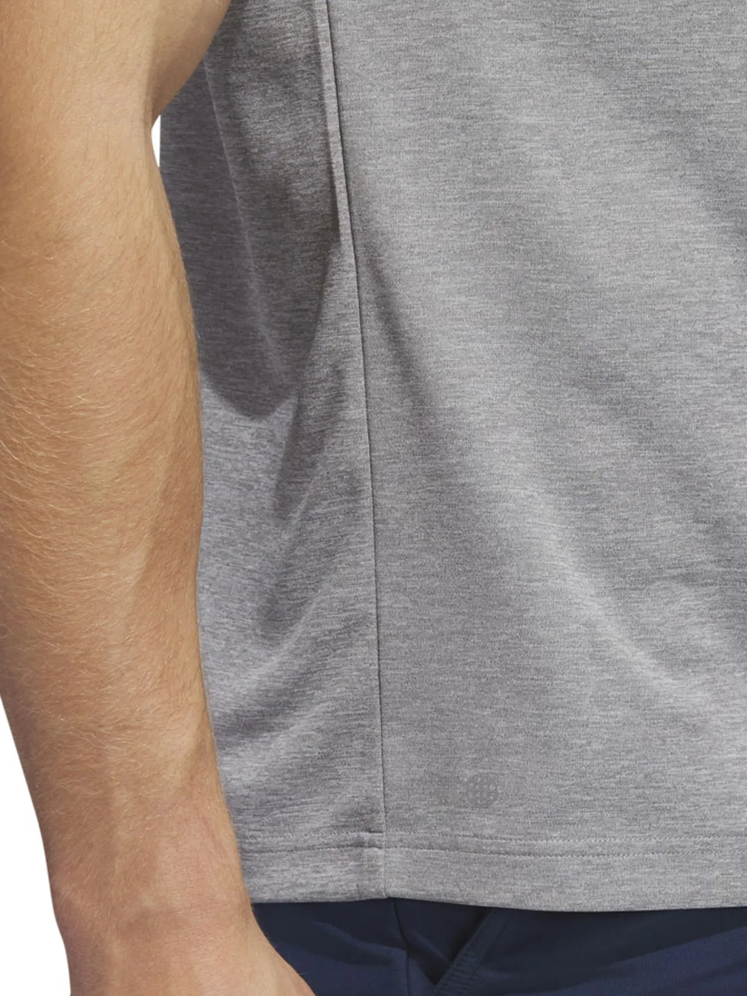 Adidas Clearance Clothing|Drive Heather Polo Shirt - Grey Three Mel.