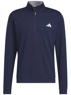 Adidas Jumpers|Elevated 1/4-Zip Pullover - Collegiate Navy