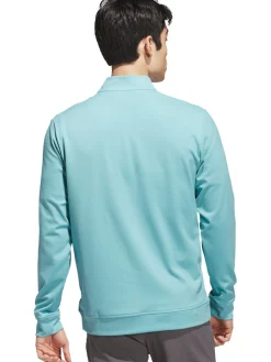Adidas Jumpers|Golf Ultimate365 Classic Quarter-Zip - Mint Tone