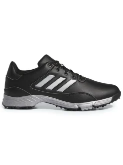 Adidas Clearance Shoes|Golflite Max 24 Golf Shoes (Wide Fit) - Core Black/Silver Met/Dark Silver