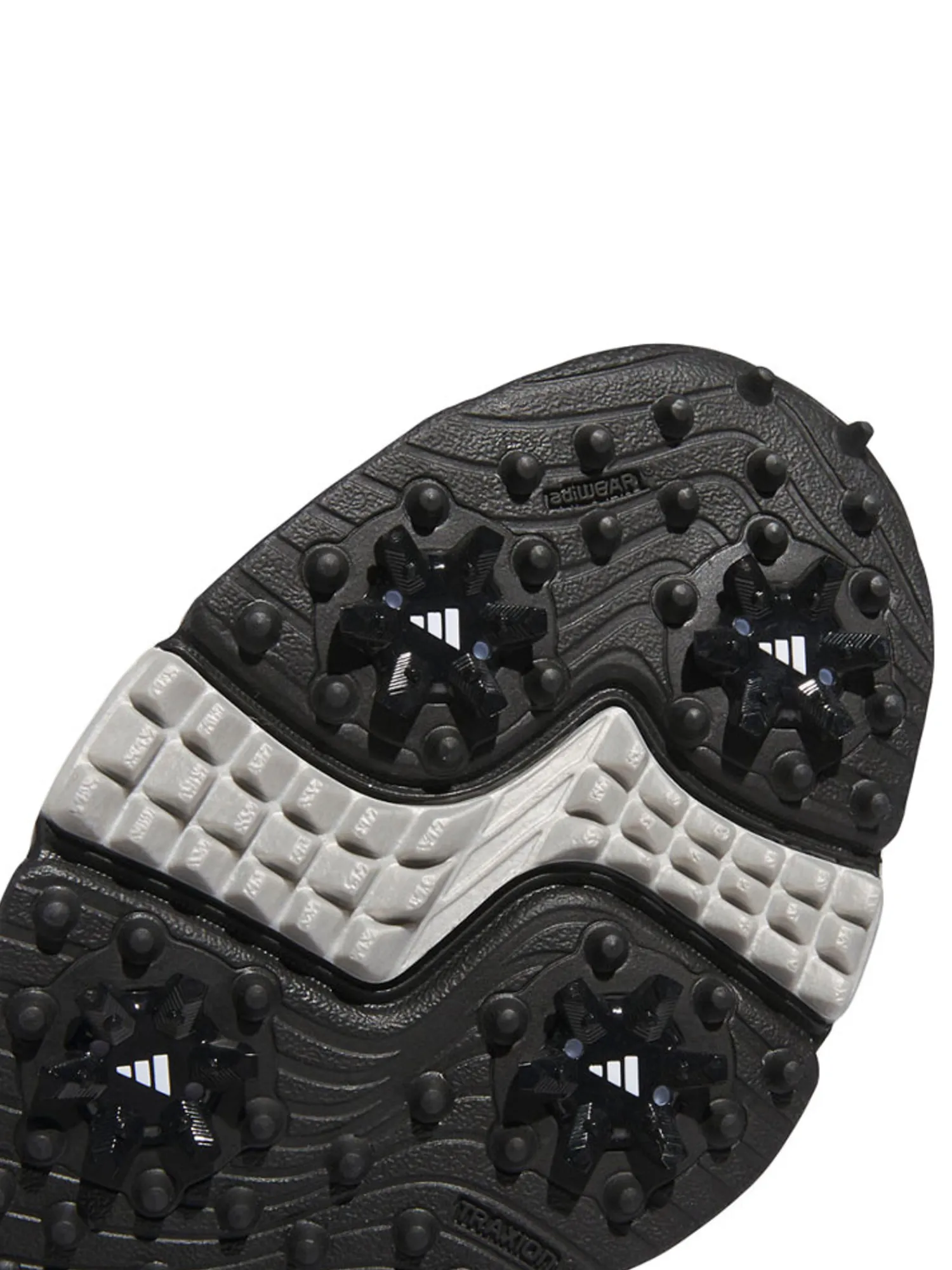 Adidas Clearance Shoes|Golflite Max 24 Golf Shoes (Wide Fit) - Core Black/Silver Met/Dark Silver