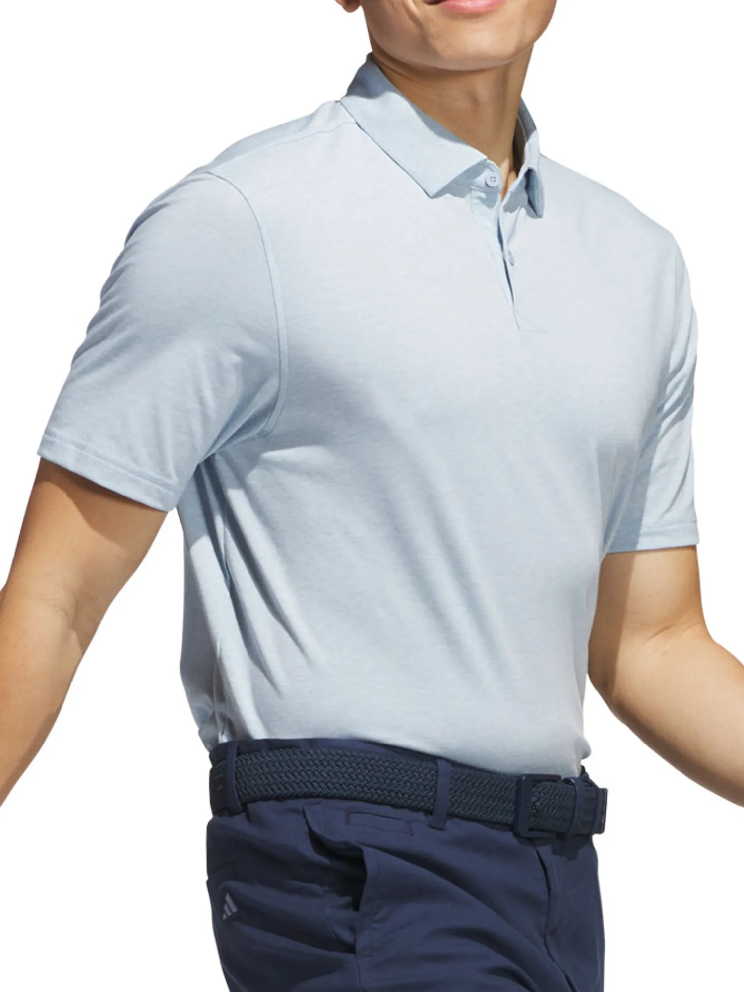 Adidas Shirts|Go-To Polo Shirt - Wonder Blue Mel