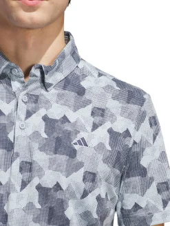 Adidas Shirts|Go-To Printed Polo Shirt - Wonder Blue/Collegiate Navy