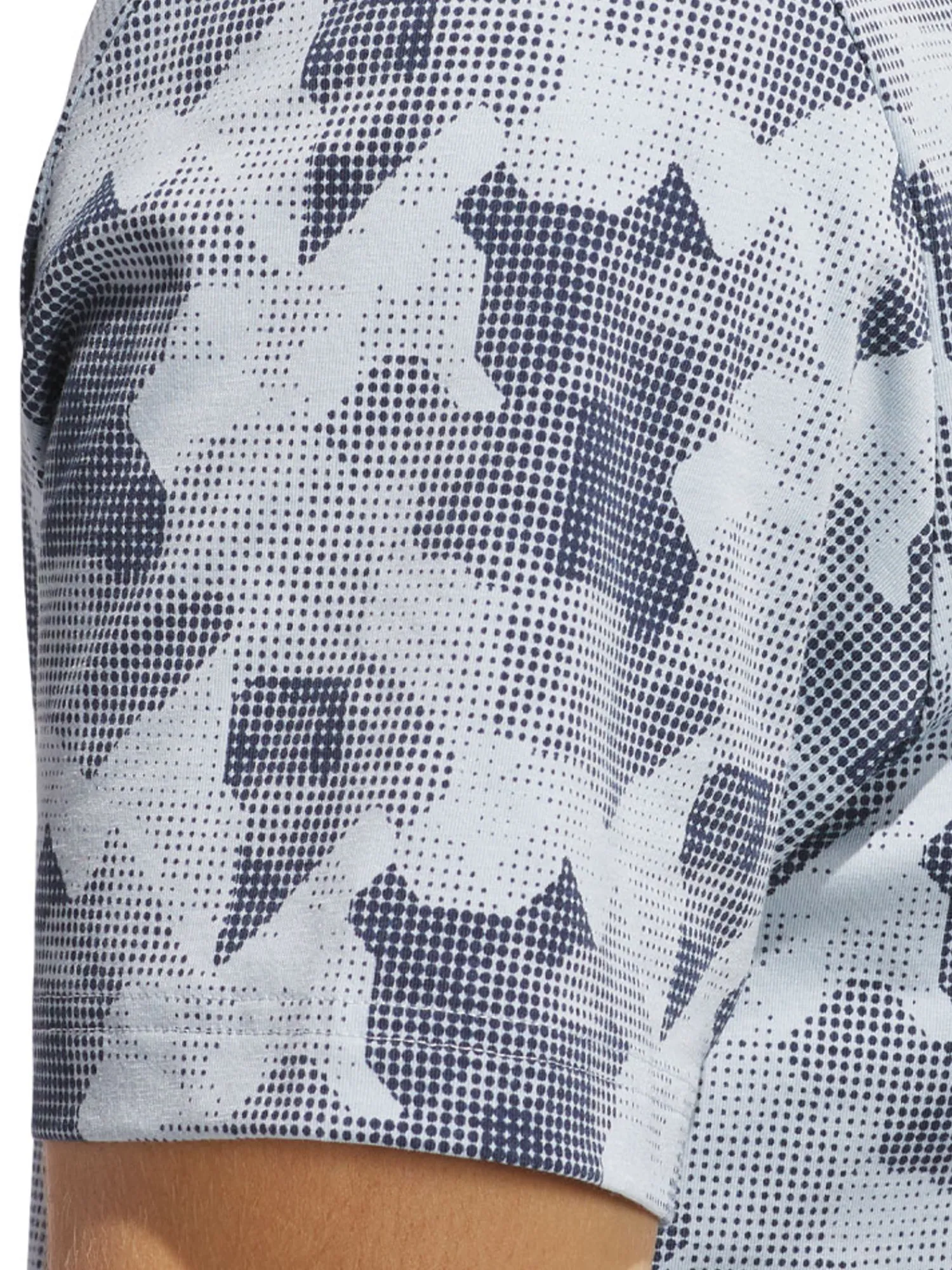 Adidas Shirts|Go-To Printed Polo Shirt - Wonder Blue/Collegiate Navy