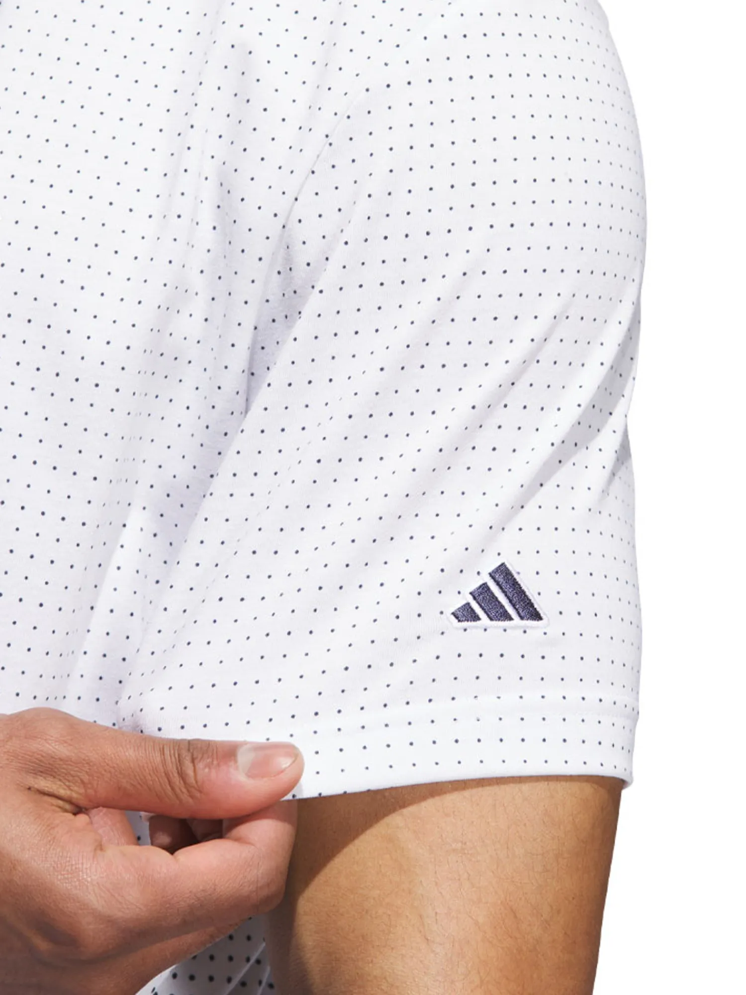 Adidas Shirts|Go-to Rise Print Polo Shirt - White