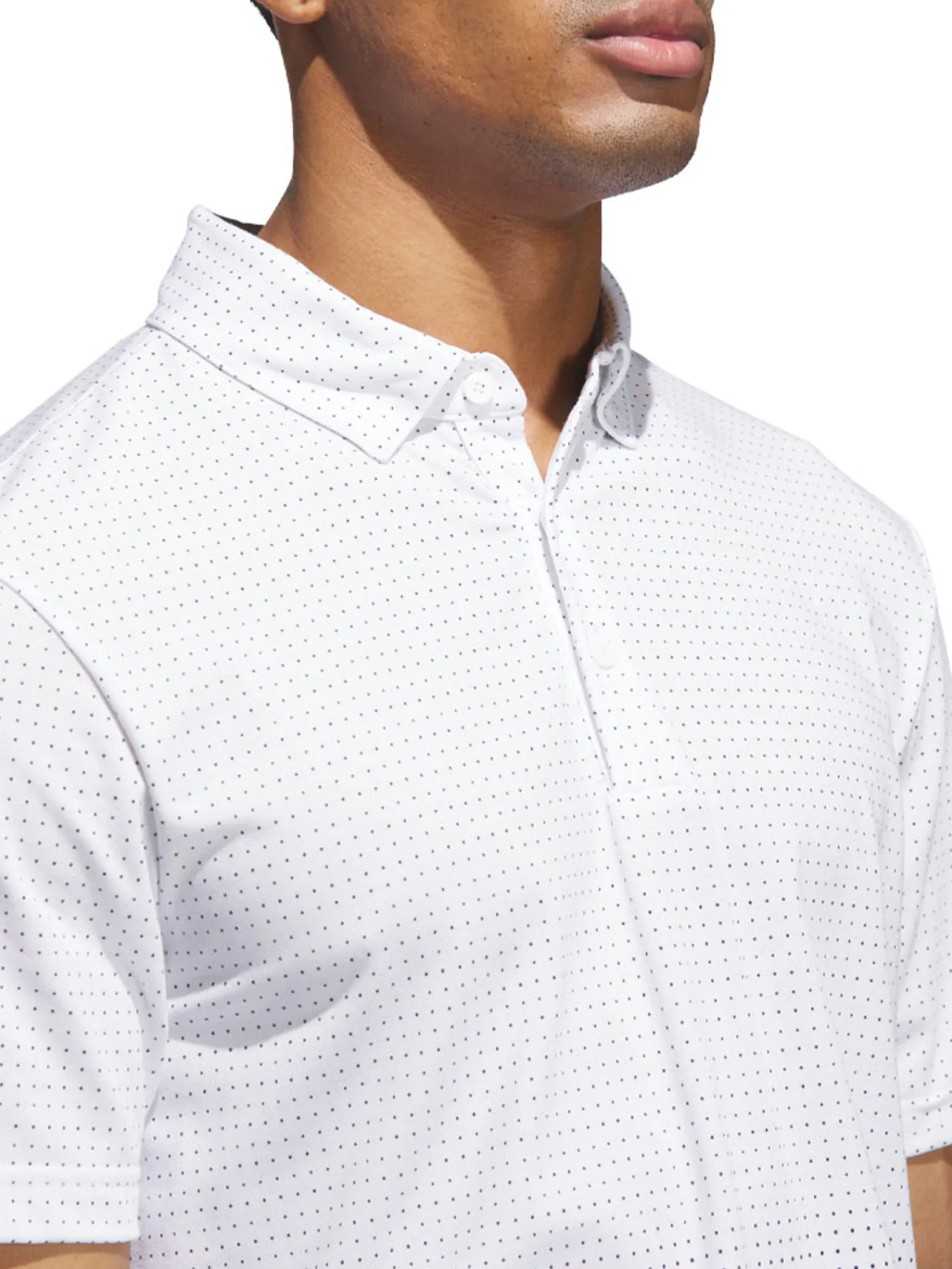 Adidas Shirts|Go-to Rise Print Polo Shirt - White