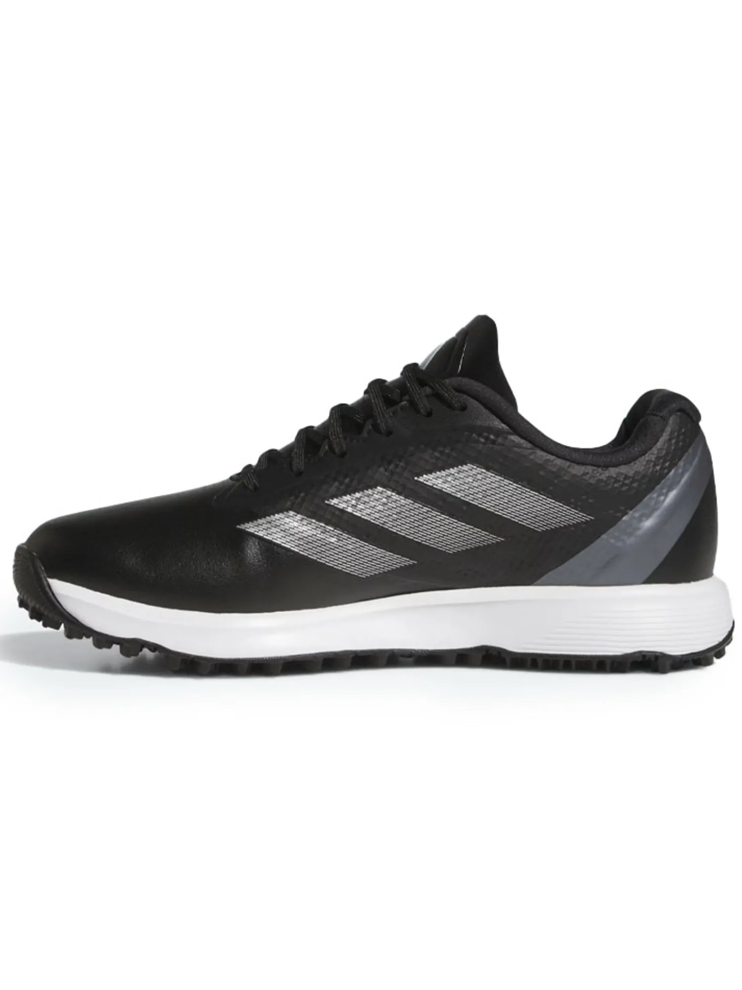 Adidas Junior Golf Shoes|Juniors Adizero ZG Spikeless Golf Shoes - Core Black/Silver Met.