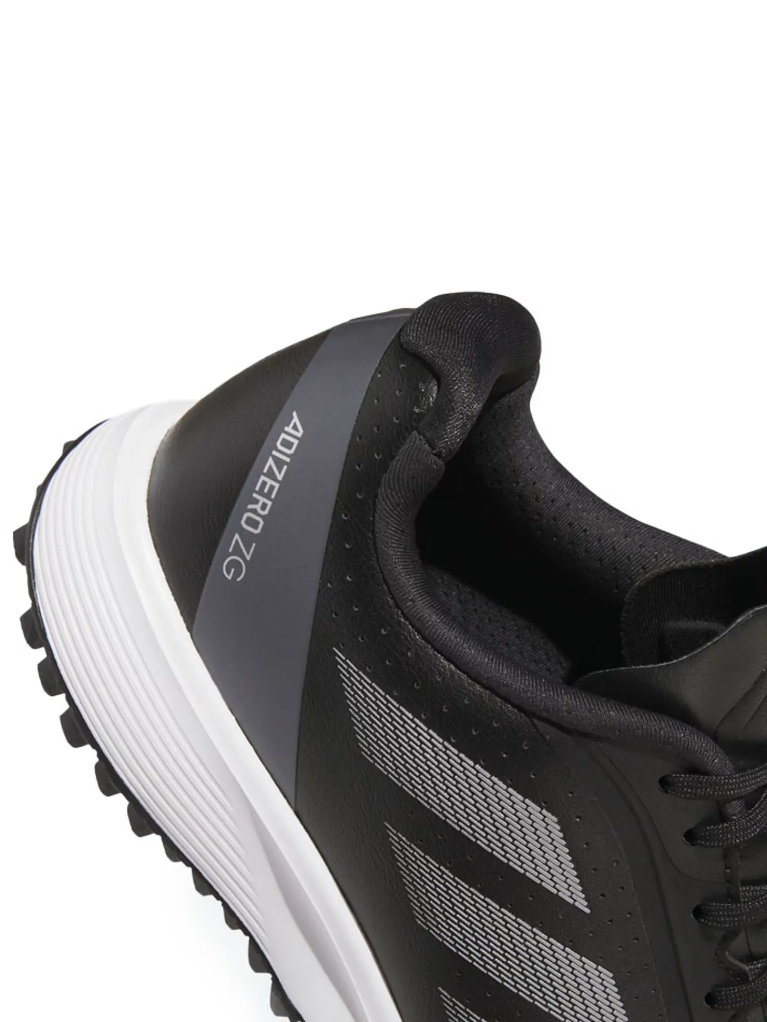 Adidas Junior Golf Shoes|Juniors Adizero ZG Spikeless Golf Shoes - Core Black/Silver Met.