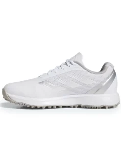 Adidas Junior Golf Shoes|Juniors Adizero ZG Spikeless Golf Shoes - Ftwr White/Silver Met.