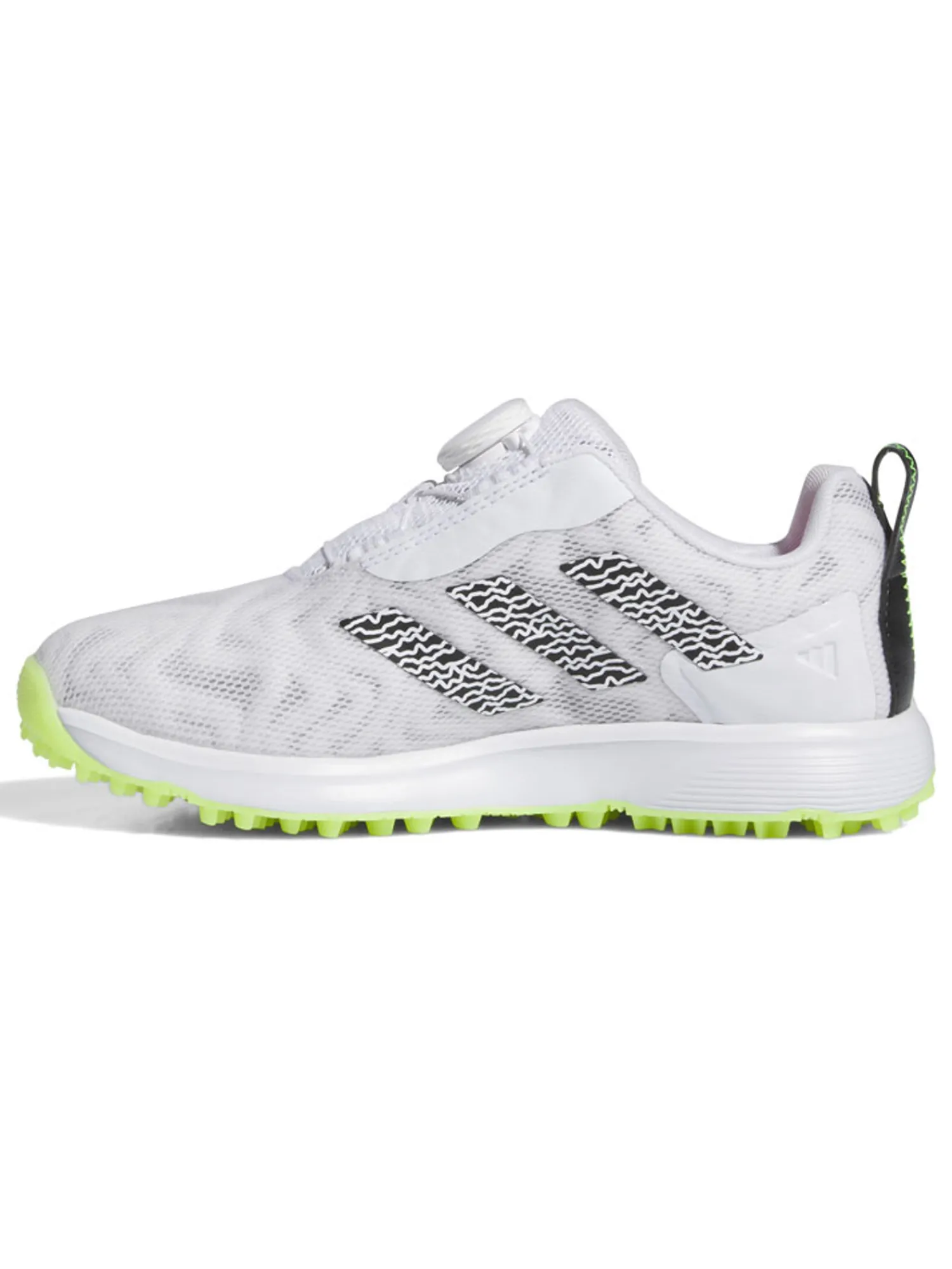 Adidas Junior Golf Shoes|Juniors Codechaos BOA 25 Spikeless Golf Shoes - Ftwr White/Core Black