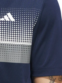 Adidas Shirts|Performance Allover Print Polo Shirt - Collegiate Navy
