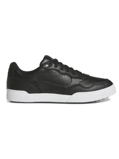Adidas Mens Golf Shoes|Retrocross 25 Spikeless Golf Shoes - Core Black/Ftwr White/Gum5