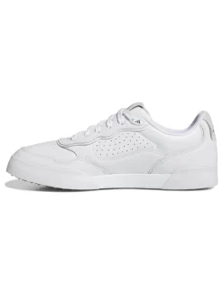 Adidas Mens Golf Shoes|Retrocross 25 Spikeless Golf Shoes - Ftwr White/Grey Six/Gum4