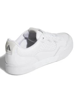Adidas Mens Golf Shoes|Retrocross 25 Spikeless Golf Shoes - Ftwr White/Grey Six/Gum4