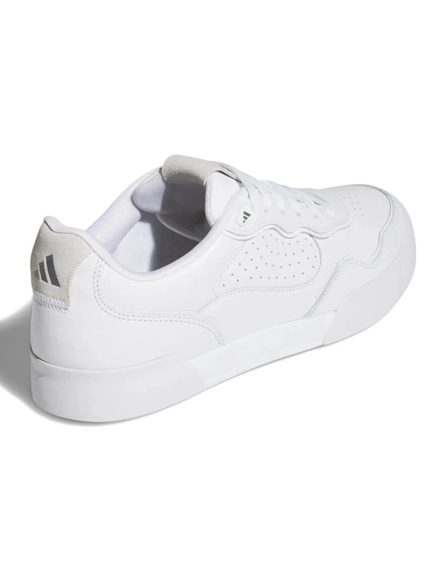 Adidas Mens Golf Shoes|Retrocross 25 Spikeless Golf Shoes - Ftwr White/Grey Six/Gum4