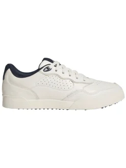 Adidas Mens Golf Shoes|Retrocross 25 Spikeless Golf Shoes - Off White/Indigo