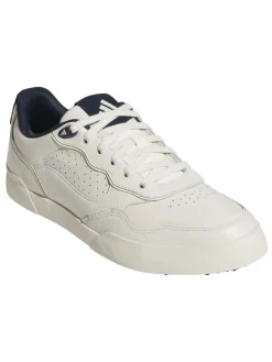 Adidas Mens Golf Shoes|Retrocross 25 Spikeless Golf Shoes - Off White/Indigo