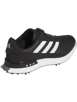 Adidas Mens Golf Shoes|S2G 24 BOA Wide Golf Shoes - Core Black/Cloud White/Grey Four