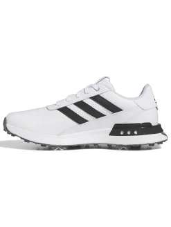Adidas Mens Golf Shoes|S2G 24 Golf Shoes - Ftwr White/Core Black/Silver Met.
